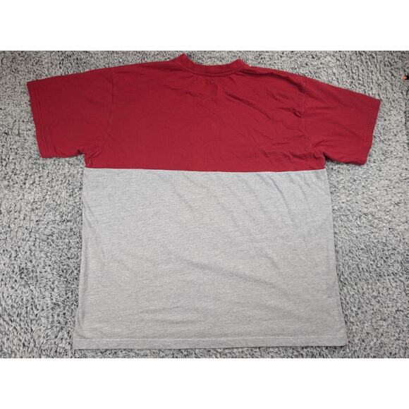 Champion Shirt Men 4XL XXXXL Red Gray Athleisure Casual Lounge Logo Tee Normcore - Picture 5 of 6